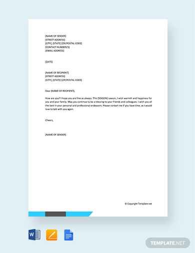 7 Greeting Letter Templates In Google Docs Word Pages PDF   Free Sample Greeting Letter 