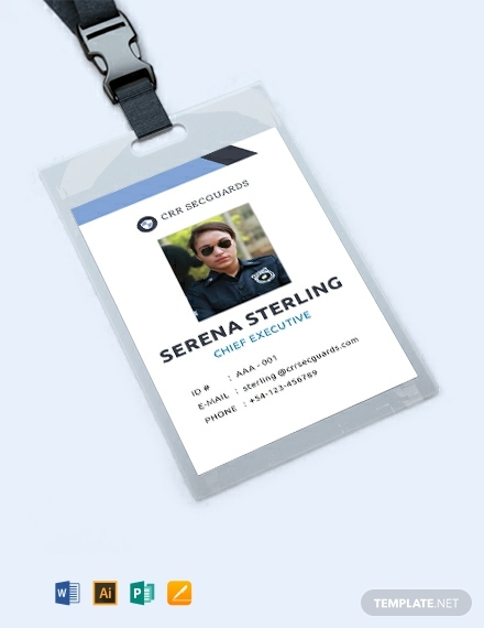 10+ Editable ID Card Templates - Illustrator, MS Word, Pages, Photoshop ...