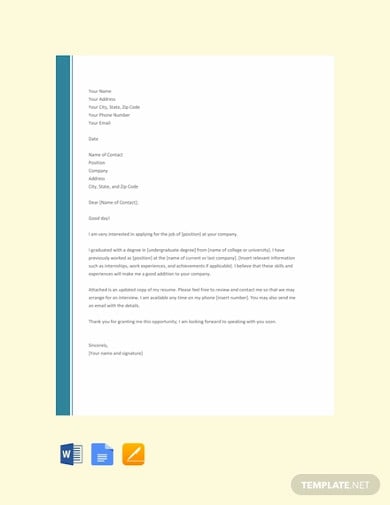 free-simple-resume-cover-letter-template1