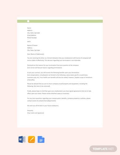 free-termination-notice-letter-template