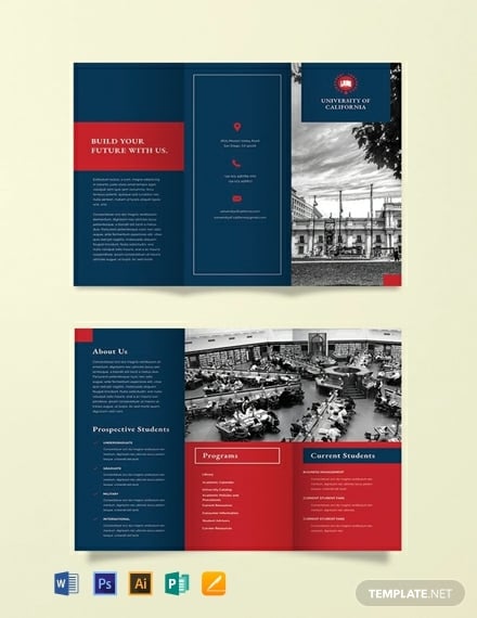 free-university-brochure-template