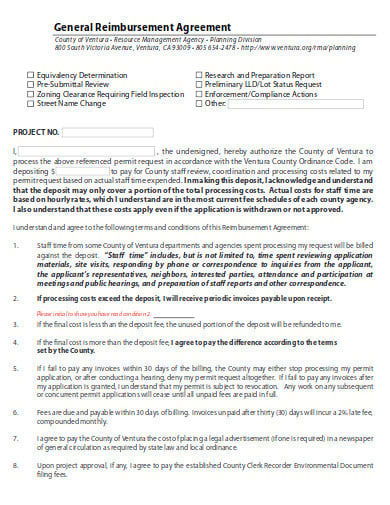 20-reimbursement-agreement-templates-pdf