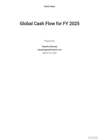 global cash flow analysis template2