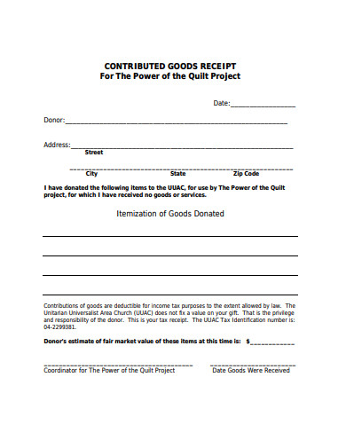 5 goods receipt templates in google docs word pages pdf free