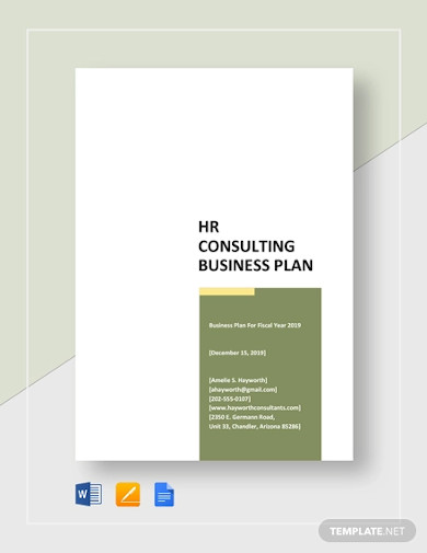 hr-consulting-business-plan-templates