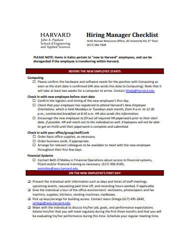 hiring-manager-checklist-example