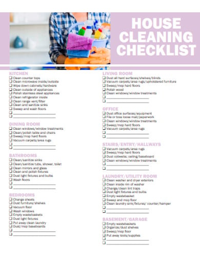 18+ House Checklist Templates in Google Docs | Word | Pages | PDF | XLS