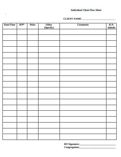 individual-client-flow-sheet-template