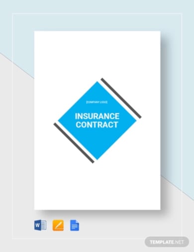 insurance contract template