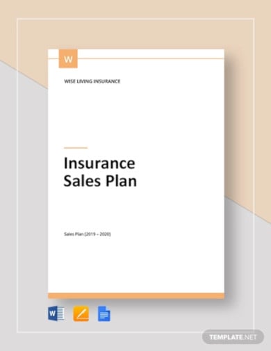 insurance-sales-plan-template