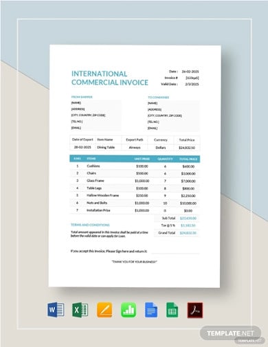 international-commercial-invoice-template