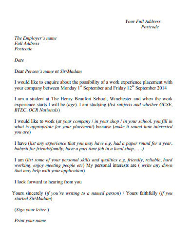 job-experience-letter-example
