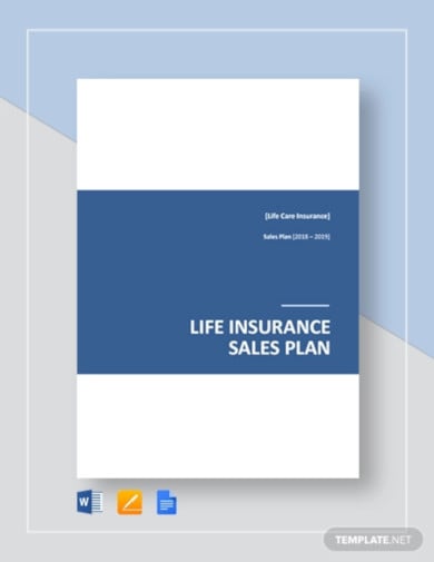 life-insurance-sales-plan-template