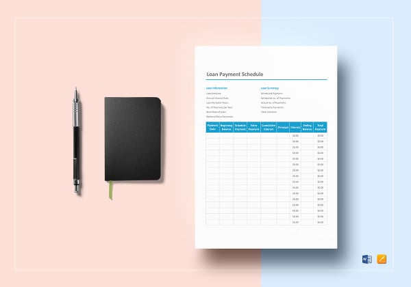 loan-payment-schedule-template