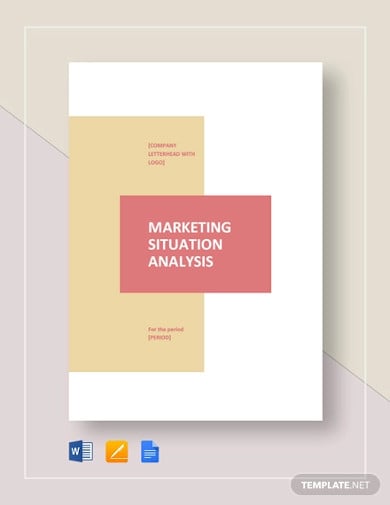 marketing situation analysis template2