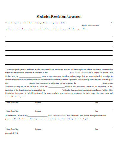 mediation-resolution-agreement-template