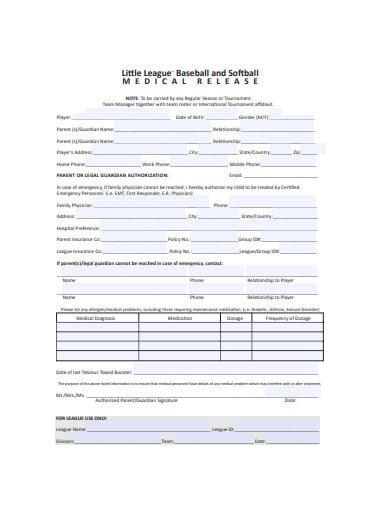 medical-release-form-template