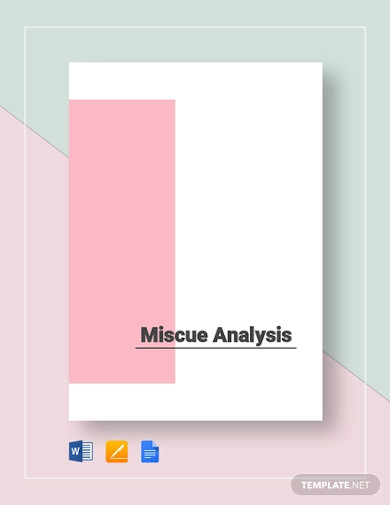 miscue analysis template