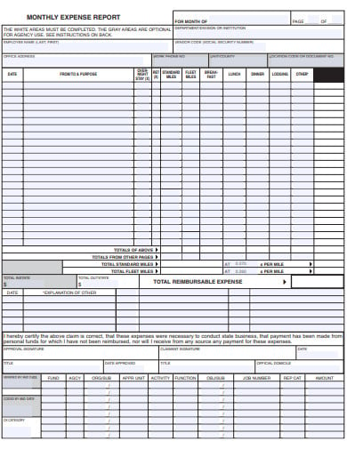 monthly-expense-report-form