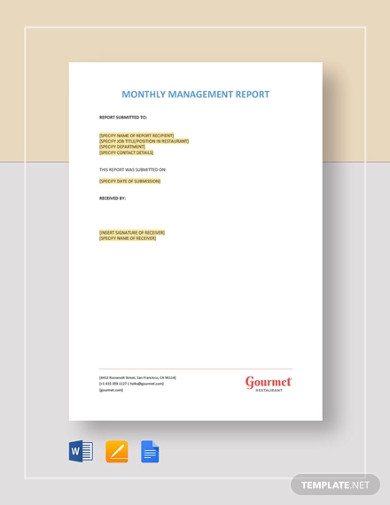 monthly-management-report-template