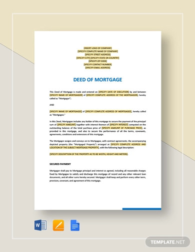 mortgage-deed-template
