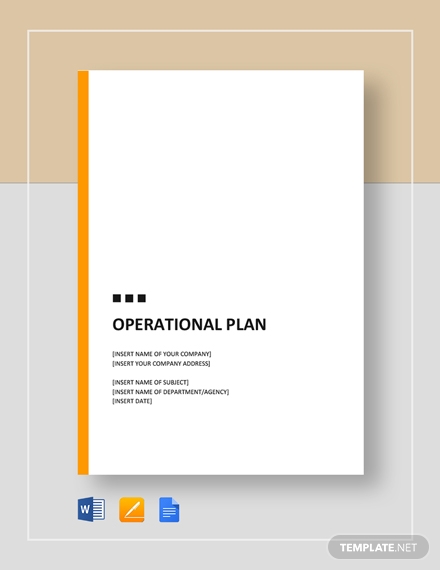 operational plan