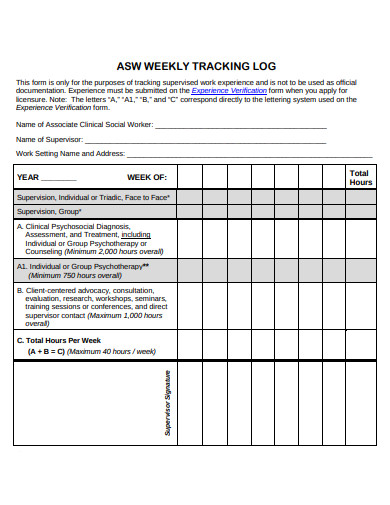 FREE 19+ Tracking Log Templates in PDF | MS Word | Google Docs | Pages
