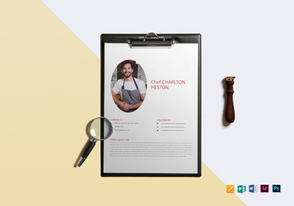 professional-chef-resume-template