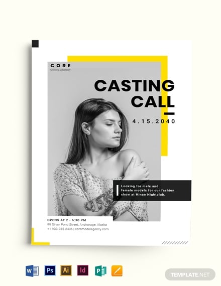 professional-model-agency-flyer-template