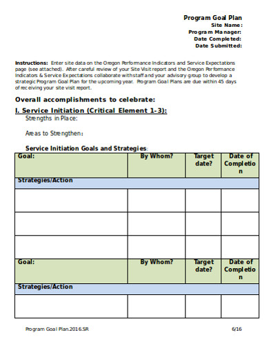 21 Goal Plan Templates in Google Docs Word Pages PDF XLS 21 Goal Plan Templates in Google Docs Word Pages PDF XLS
