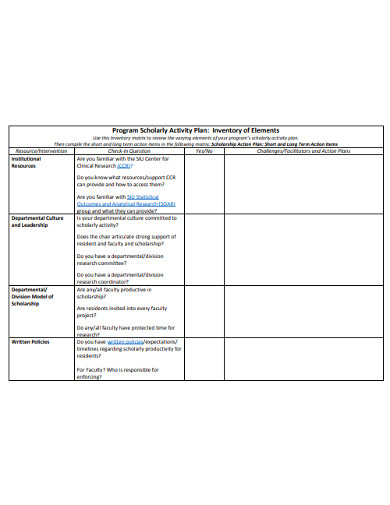 36+ Activity Plan - Sample, Example, Format