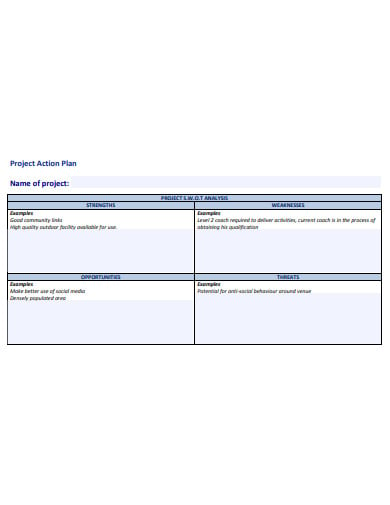 project-action-plan-template