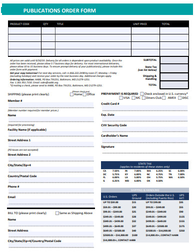 publications-order-form-template