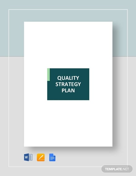quality strategy plan