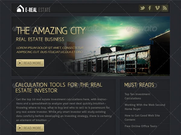 real estate agent email template1