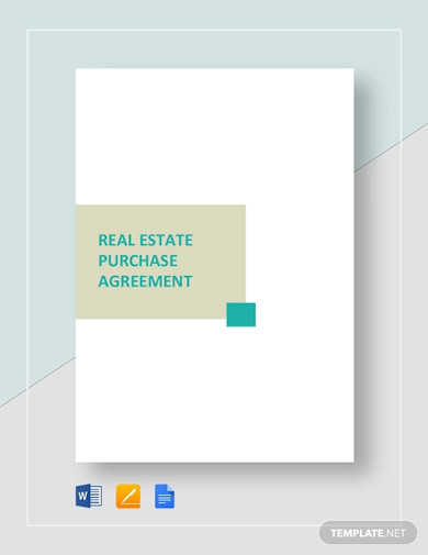 24+ FREE Real Estate Agreement Templates in Google Docs | Pages | Word ...