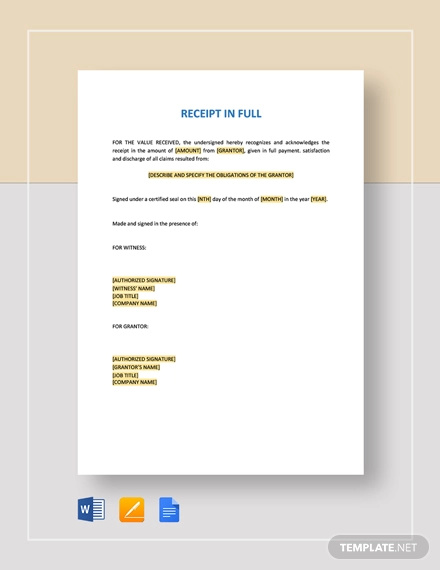 25 free microsoft word receipt templates download word pdf free premium templates