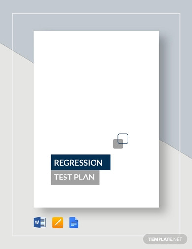 regression-test-plan-template