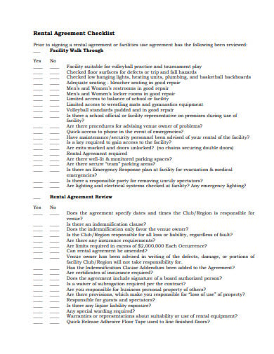 rental-agreement-checklist-template