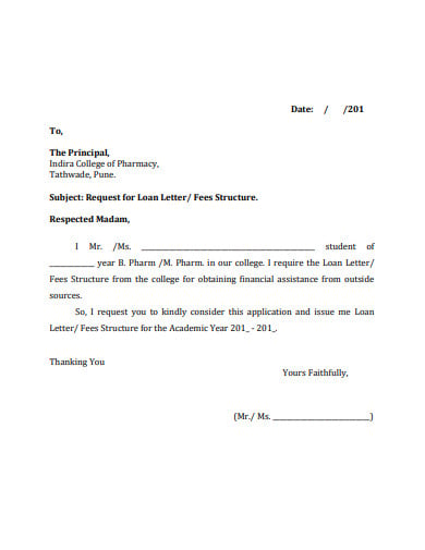 13+ Loan Letter Templates - Google Docs, Word, Pages, PDF ...