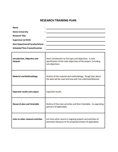 16+ Training Plan Templates in Google Docs | Word | Pages