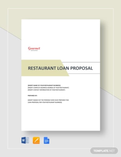 restaurant-loan-proposal-template