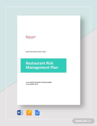 restaurant risk management plan template1
