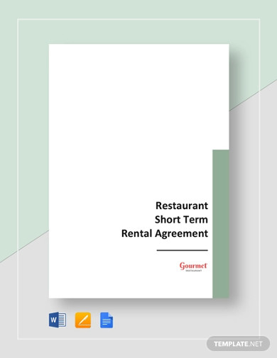 restaurant-short-term-agreement