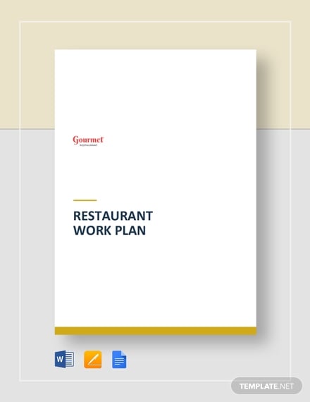 restaurant work plan1