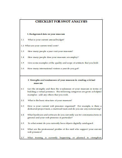swot-analysis-checklist