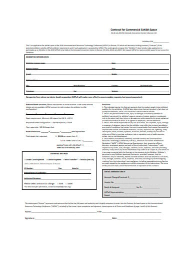 sample commercial contract example