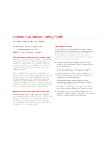 sample commercial contract template