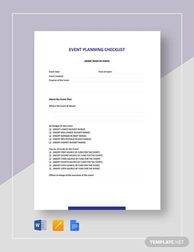 sample event planning checklist template1