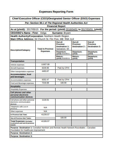 sample-expense-reporting-form